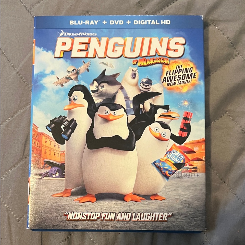 🐧 Penguins of Madagascar: The Movie (Blu-ray + DVD Combo Pack)